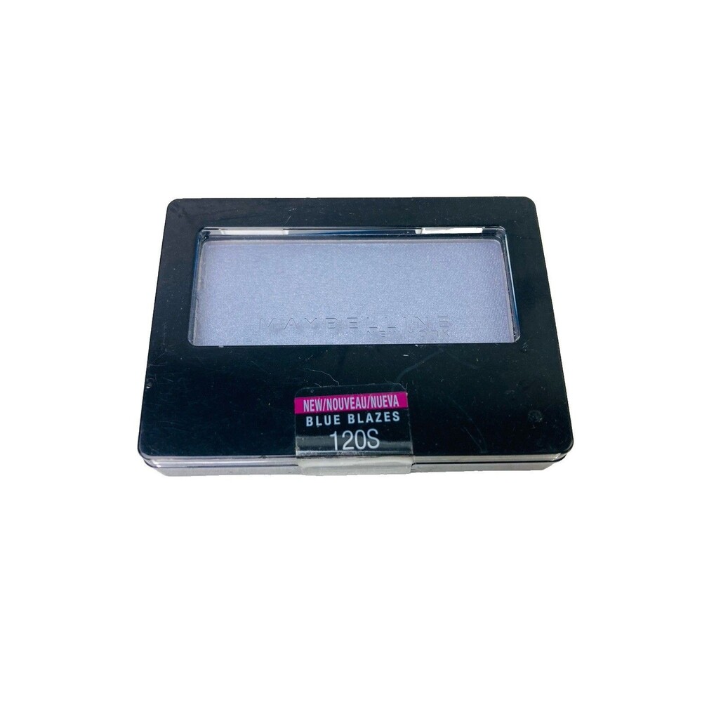 Maybelline Expert Wear Eyeshadow 120S 120 Blue Blazes Shimmer Discontinued HTF